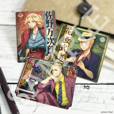 東京リベンジャーズ×文房具カフェ レトロサインモチーフ ステッカーセット1