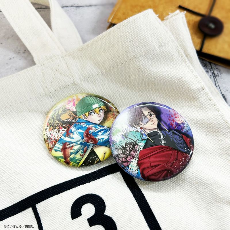 WIND BREAKER NIPPONウォールアートモチーフ 缶バッジ ランダム