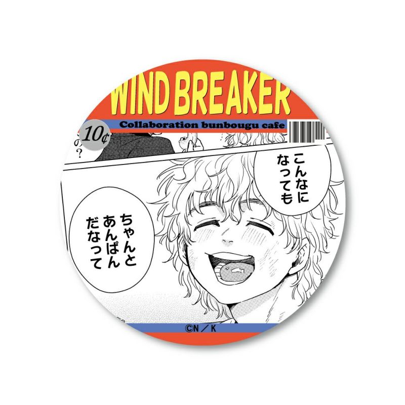 WIND BREAKER 海外コミックモチーフ 缶バッジ 兎耳山 丁子
