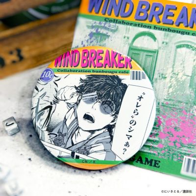 WIND BREAKER 海外コミックモチーフ 缶バッジ 十亀 条