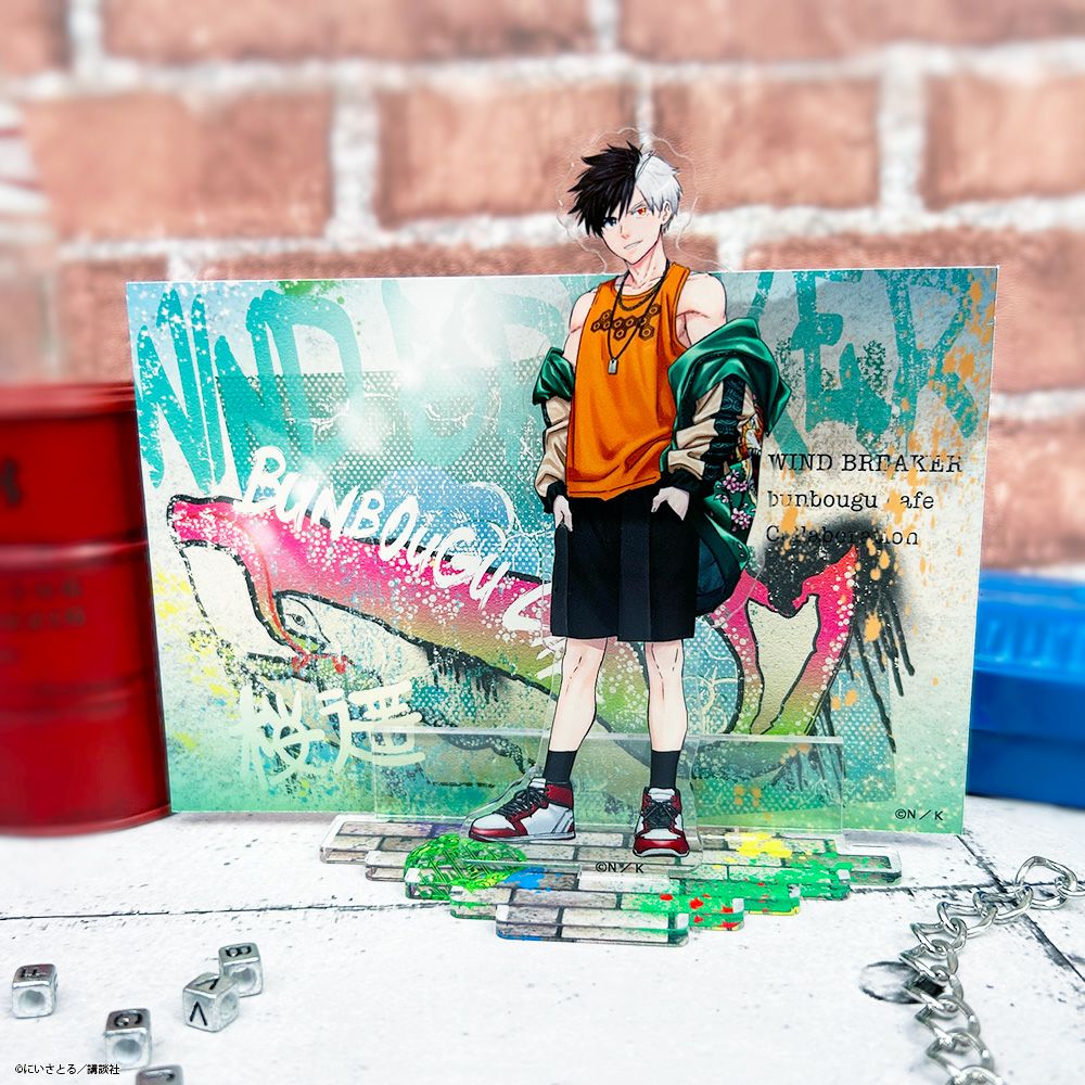 WIND BREAKER NIPPONウォールアートモチーフ ジオラマアクリルスタンド 