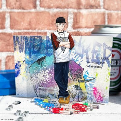 WIND BREAKER NIPPONウォールアートモチーフ ジオラマアクリルスタンド 柊 登馬