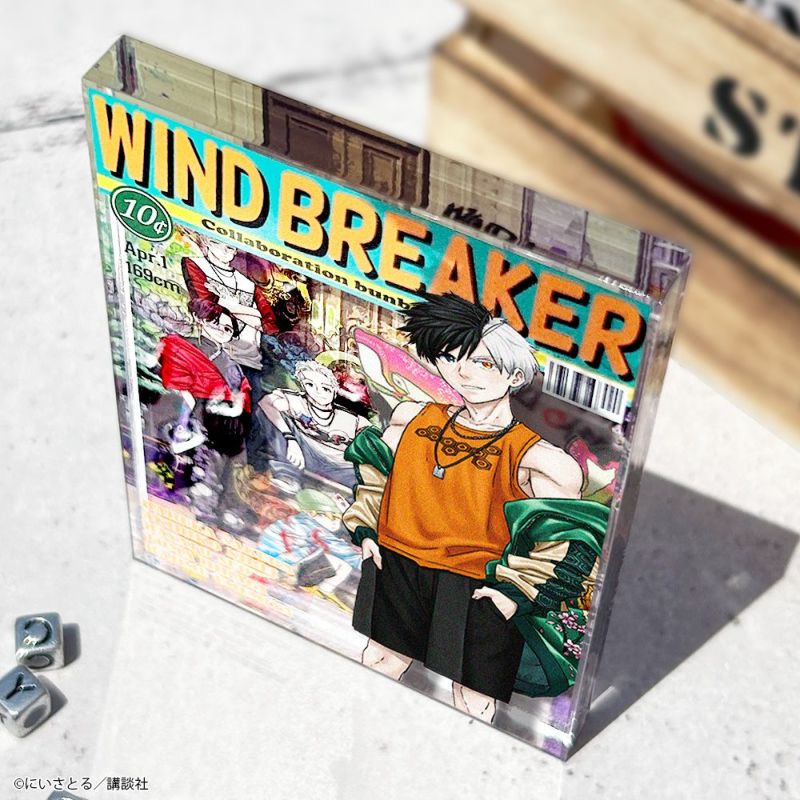 WIND BREAKER 海外コミックモチーフ アクリルブロック 桜 遥