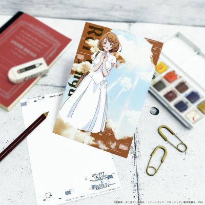 シャングリラ・フロンティア×文房具カフェ  ポストカード 斎賀 玲