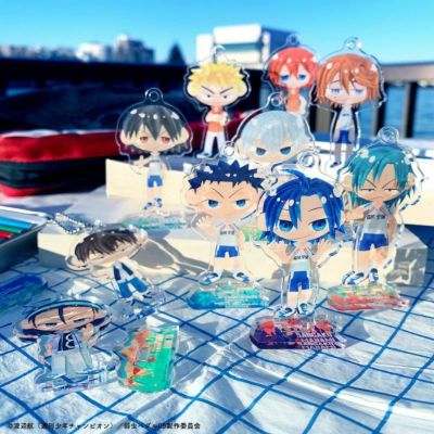 【30%OFF】TOHO animation×文房具カフェ　弱虫ペダル　アクリルキーホルダー ランダム販売　グループ箱根学園