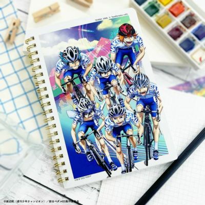 【30%OFF】TOHO animation×文房具カフェ　弱虫ペダル　ミニスクラップブック　箱根学園
