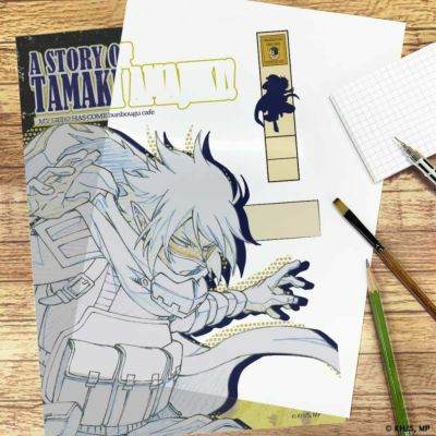 【30%OFF】僕のヒーローアカデミア　Golden ageモチーフ　クリアファイル 　天喰環