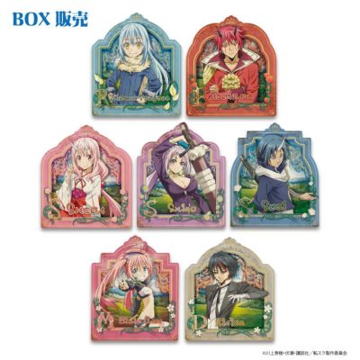 転生したらスライムだった件×文房具カフェ  大判ステッカー BOX販売