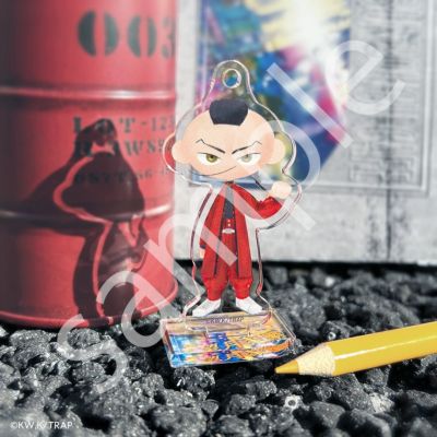 東京リベンジャーズ×文房具カフェ 文カフェ絵チュード アクリルキーホルダー 　グループ伍 望月莞爾