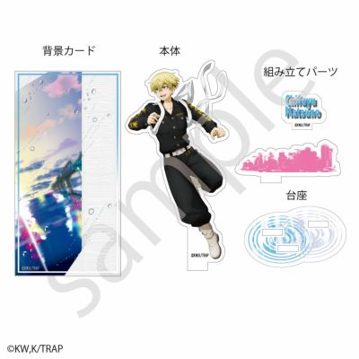 東京リベンジャーズ×文房具カフェ 春時雨モチーフ ジオラマアクリルスタンド 松野 千冬