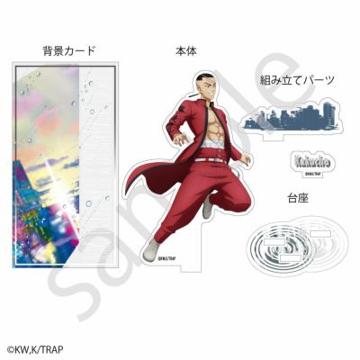東京リベンジャーズ×文房具カフェ 春時雨モチーフ ジオラマアクリルスタンド 鶴蝶