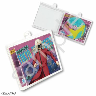 東京リベンジャーズ×文房具カフェ 春時雨モチーフ CD型キーホルダー 三途 春千夜