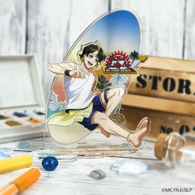 ブルーロック×文房具カフェ シーサイドモチーフ ジオラマ
