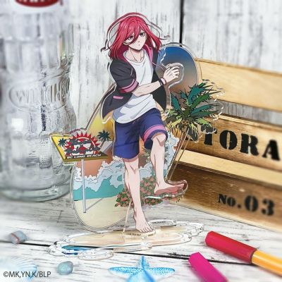 ブルーロック×文房具カフェ シーサイドモチーフ ジオラマアクリルスタンド 千切 豹馬