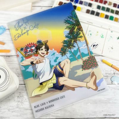 ブルーロック×文房具カフェ シーサイドモチーフ クリアファイル 蜂楽 廻