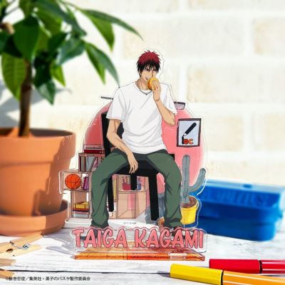 黒子のバスケ×文房具カフェ カフェインテリアモチーフ ジオラマアクリルスタンド 火神大我
