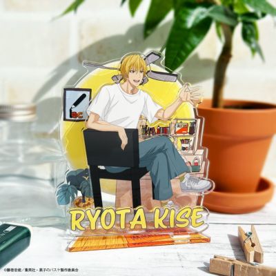 黒子のバスケ×文房具カフェ カフェインテリアモチーフ ジオラマアクリルスタンド 黄瀬涼太