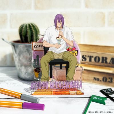 黒子のバスケ×文房具カフェ カフェインテリアモチーフ ジオラマアクリルスタンド 紫原 敦
