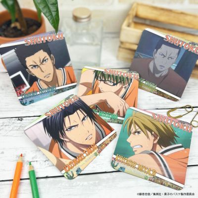 黒子のバスケ×文房具カフェ カフェインテリアモチーフ コースターランダム販売　秀徳