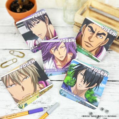 黒子のバスケ×文房具カフェ カフェインテリアモチーフ コースターランダム販売　陽泉