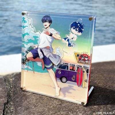 ブルーロック×文房具カフェ シーサイドモチーフ アクリルフレーム 潔 世一