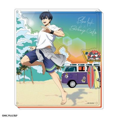 ブルーロック×文房具カフェ シーサイドモチーフ アクリルフレーム 潔 世一
