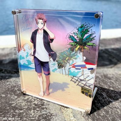ブルーロック×文房具カフェ シーサイドモチーフ アクリルフレーム 糸師 冴