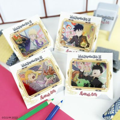 モブサイコ100 III×文房具カフェ  スライドメモリー ランダム販売