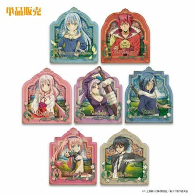 【30%OFF】転生したらスライムだった件×文房具カフェ  大判ステッカー ランダム販売