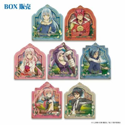 【30%OFF】転生したらスライムだった件×文房具カフェ  大判ステッカー BOX販売