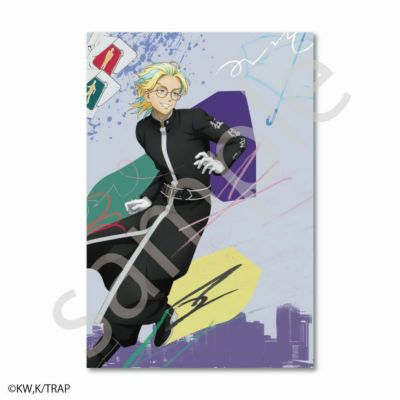 【30%OFF】東京リベンジャーズ×文房具カフェ 春一番モチーフ ポストカード 灰谷 竜胆