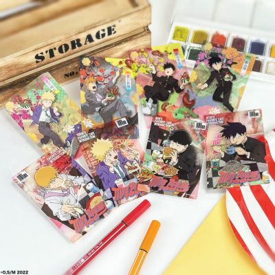モブサイコ100 III×文房具カフェ Five Senses Diner モチーフ クリアカード ランダム販売