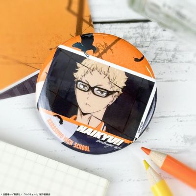 ハイキュー!! A page of youth缶バッジ 月島蛍 | 文房具カフェ
