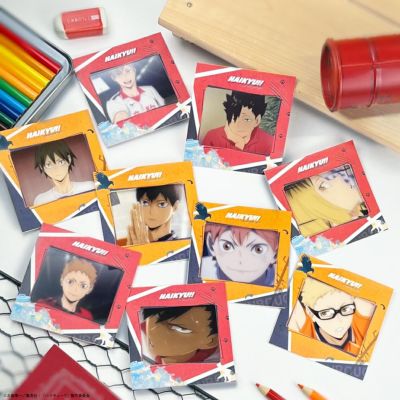 ハイキュー!!・文房具カフェ Excellent sceneスライドメモリー ランダム販売　グループ1