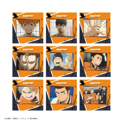 ハイキュー!!・文房具カフェ Excellent sceneスライドメモリー　ランダム販売　グループ2