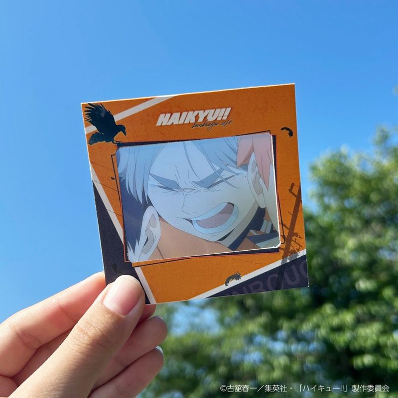 ハイキュー　文房具カフェ
ロフト
プラザ
缶バッジグループ2
音駒高校
孤爪研磨 受注受付中！ ✏︎ ハイキュー!!・文房具カフェ Excellent scene