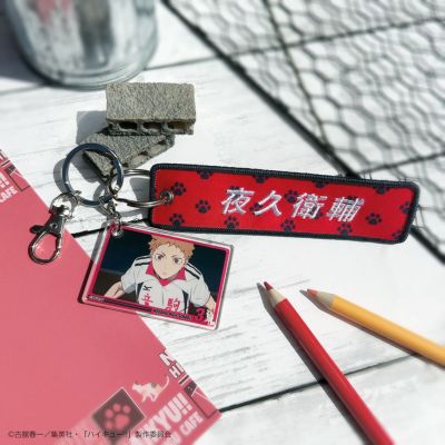 ハイキュー!!・文房具カフェ  Excellent scene場面写付きタグキーホルダー 夜久衛輔